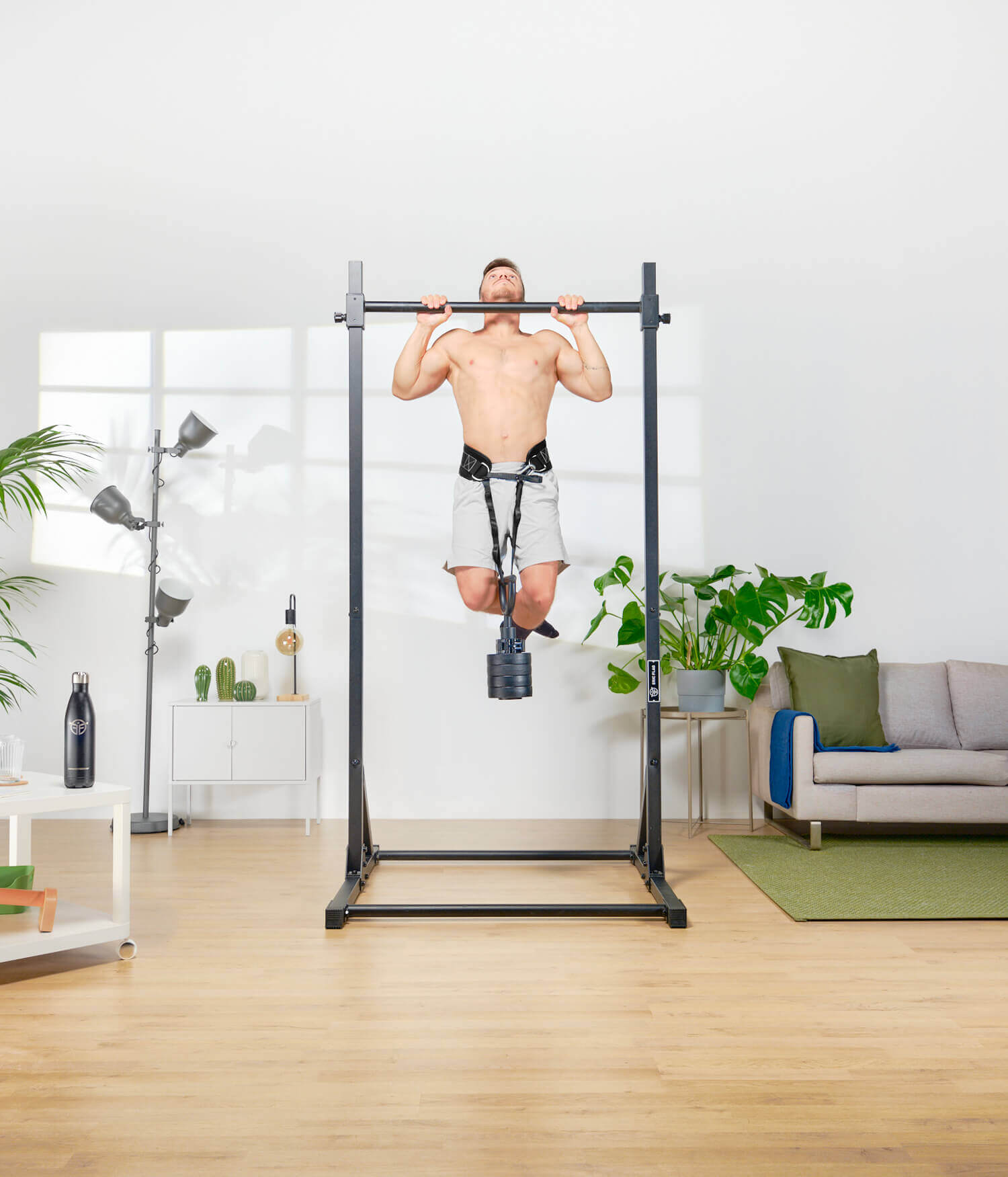 flexiones con peso