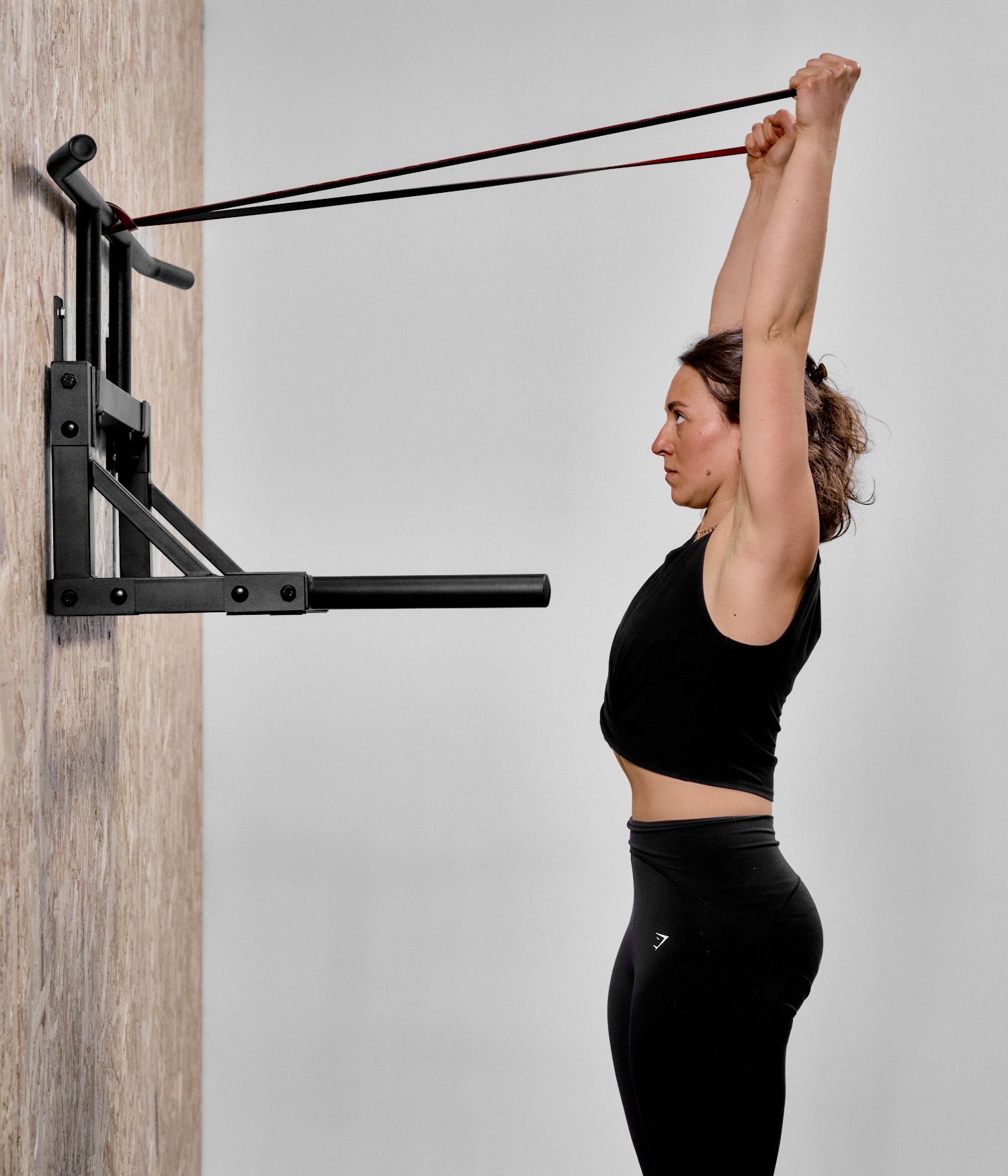 barre de traction et dips murale