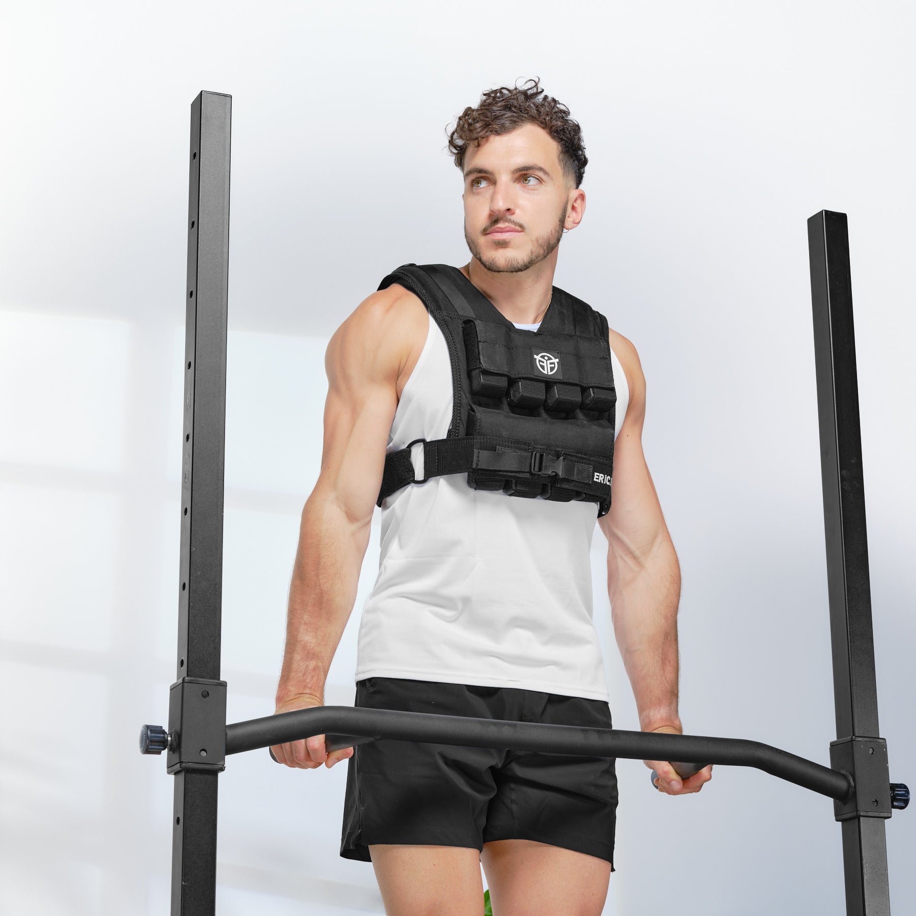 dips bar weighted vest