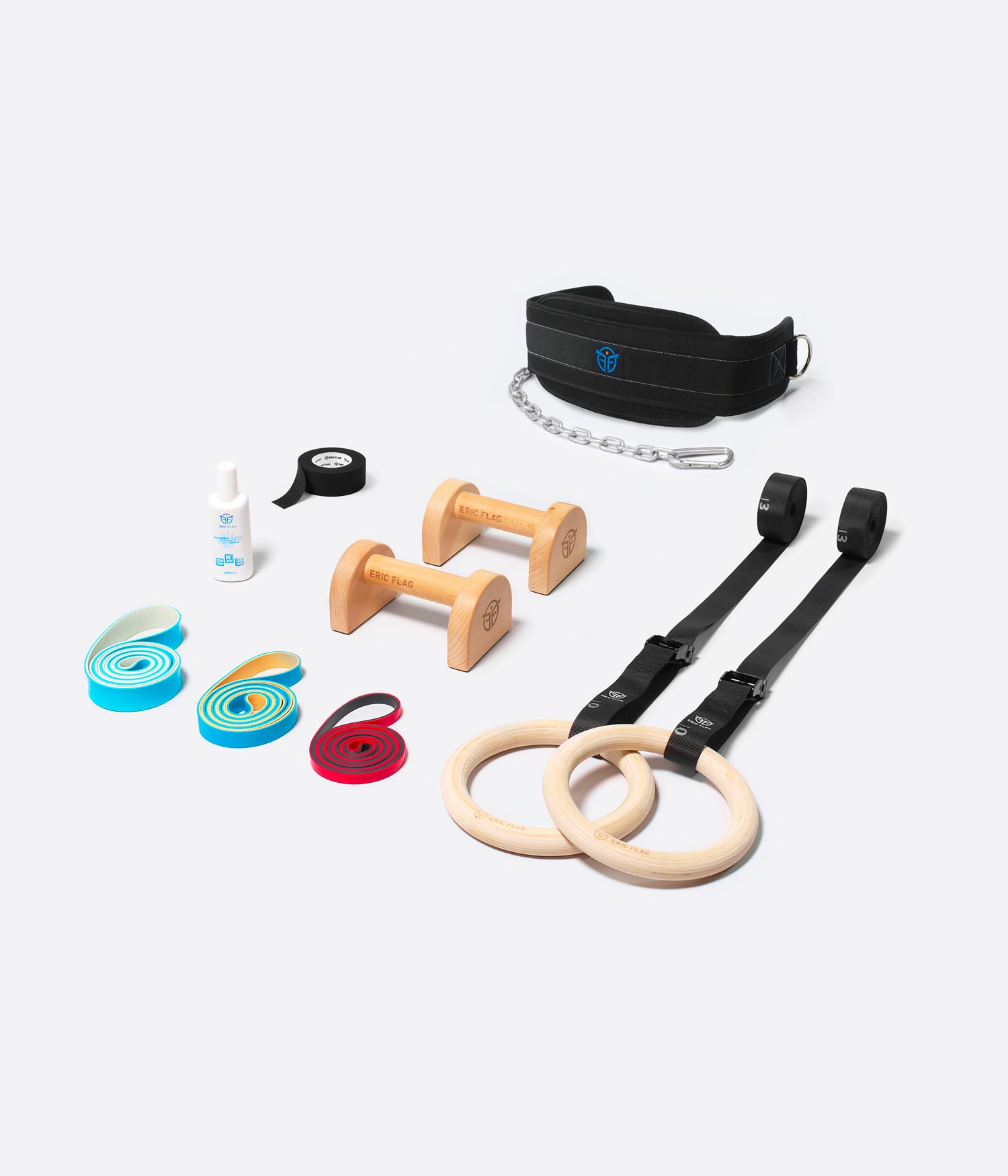 #Ceinture de Lest_Chaîne, #Longueur de parallettes_Courtes