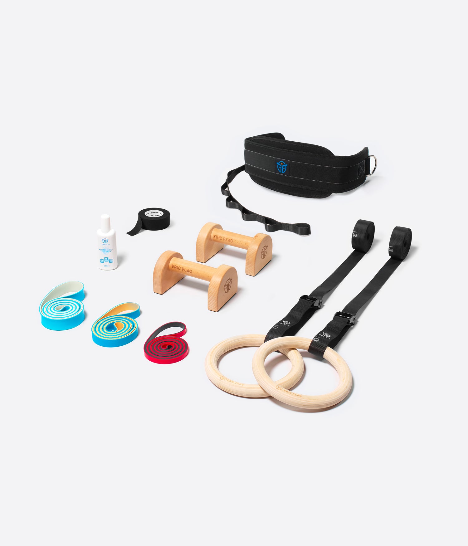 #Ceinture de Lest_Corde, #Longueur de parallettes_Courtes