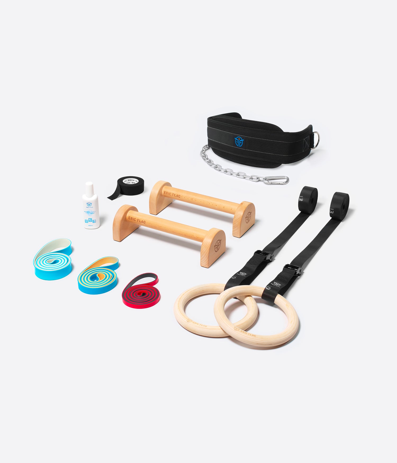#Ceinture de Lest_Chaîne, #Longueur de parallettes_Longues