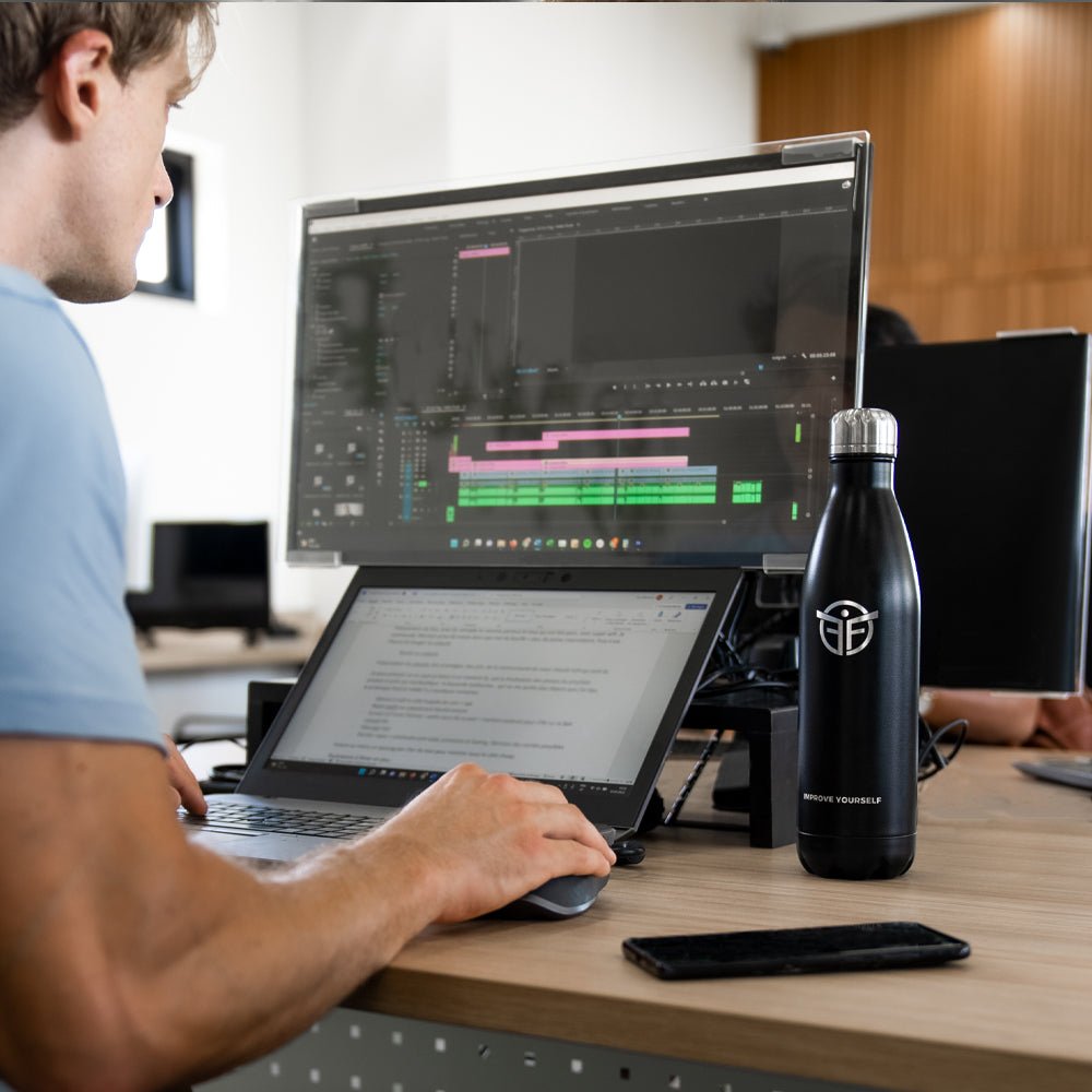 Trinkflasche Edelstahl 750ml – Eric Flag