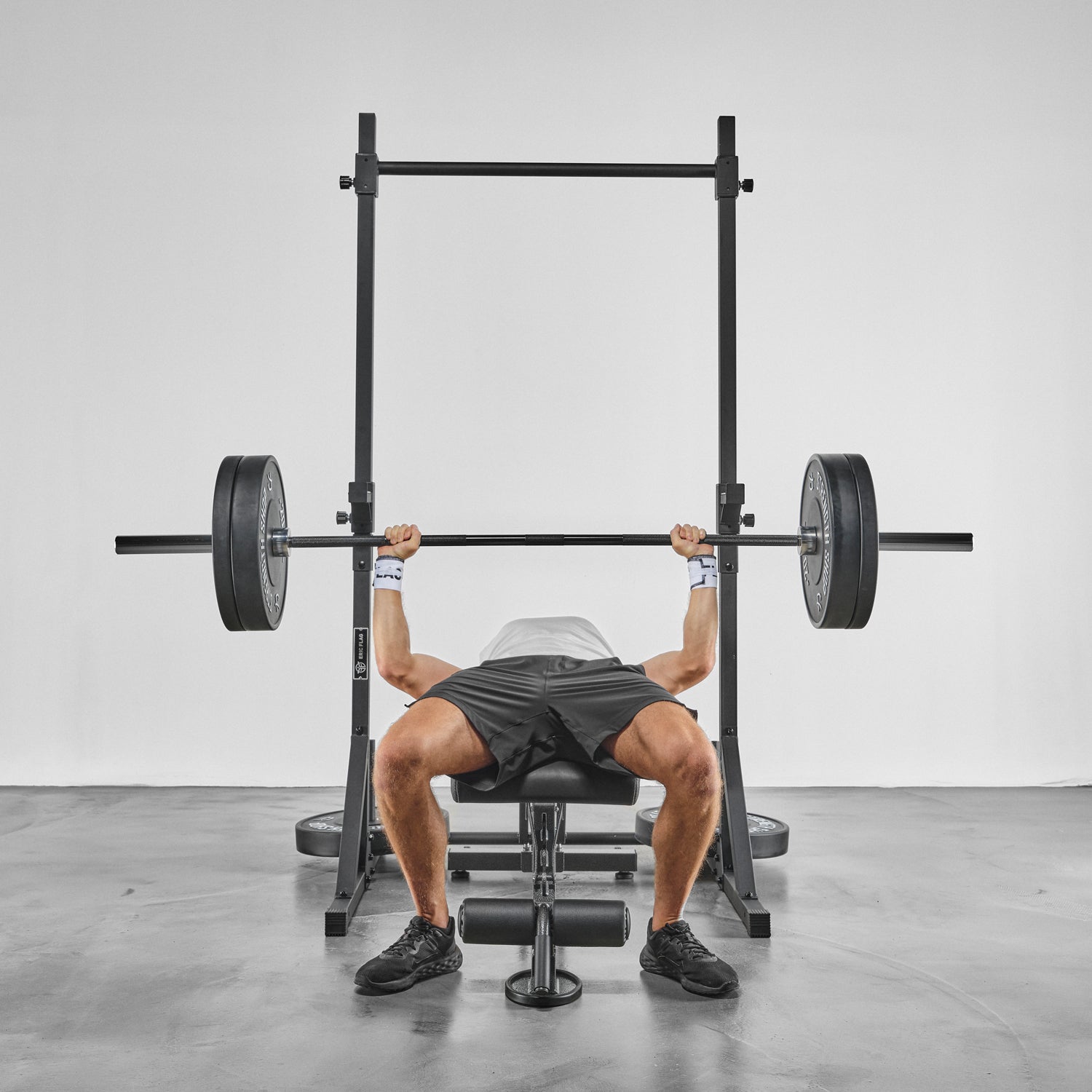Barre De Traction En Bois - Largeur Max 117 Cm, 5 Niveaux De Réglage, Portée 100 Kg - Pour Porte Ou Mur