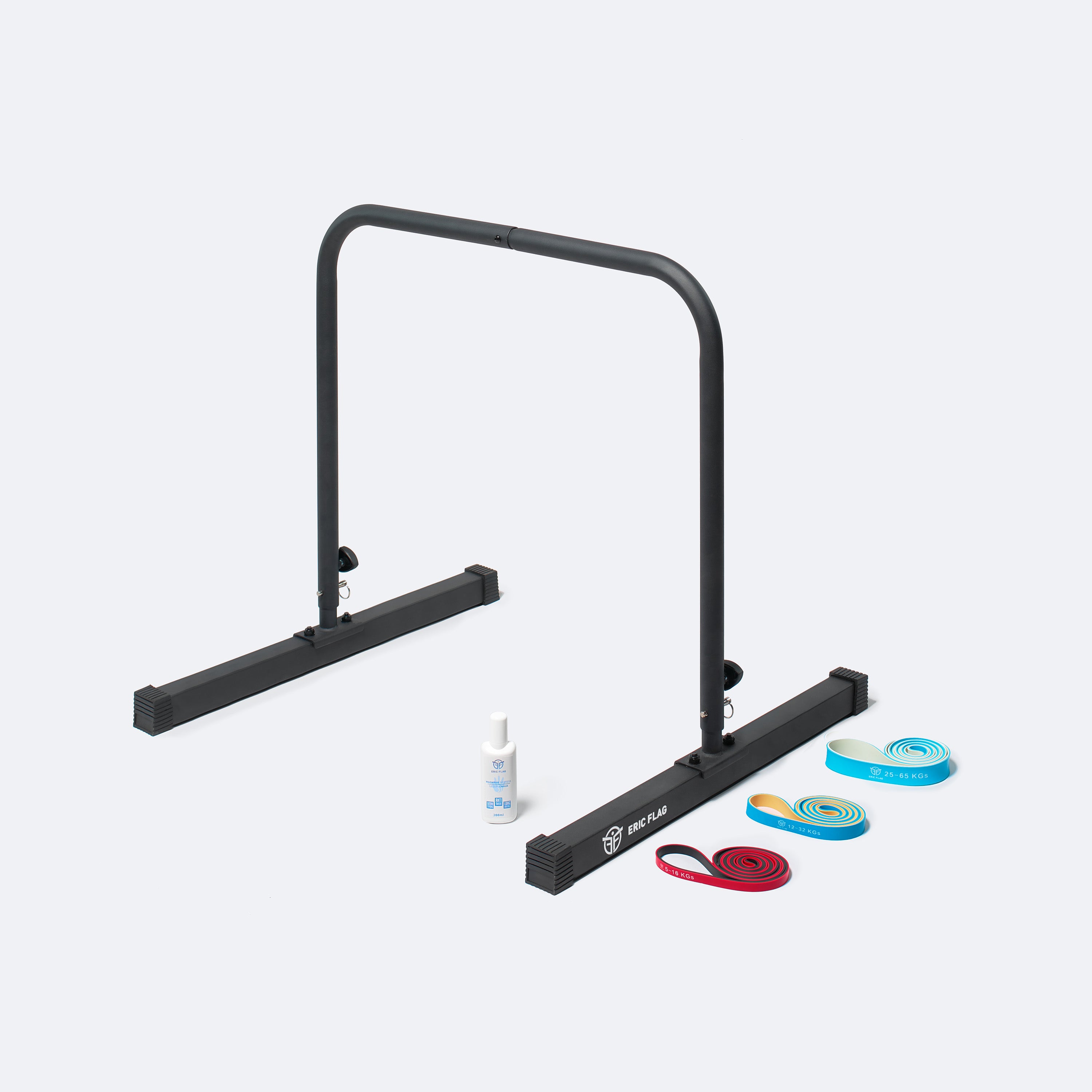 Set Calisthenics Bar + 3 Bänder + Liquid Chalk